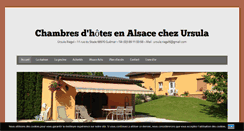 Desktop Screenshot of chambres-dhotes-alsace.com