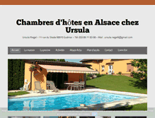 Tablet Screenshot of chambres-dhotes-alsace.com